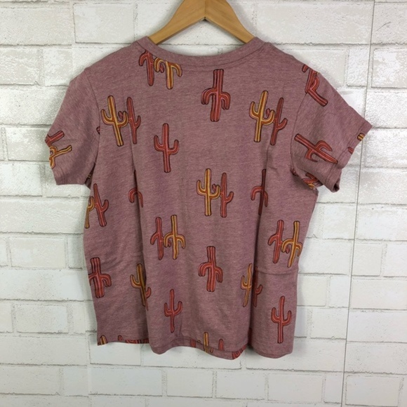 NWT Good Vibes Cropped Cactus Tee, Festival - Picture 7 of 8